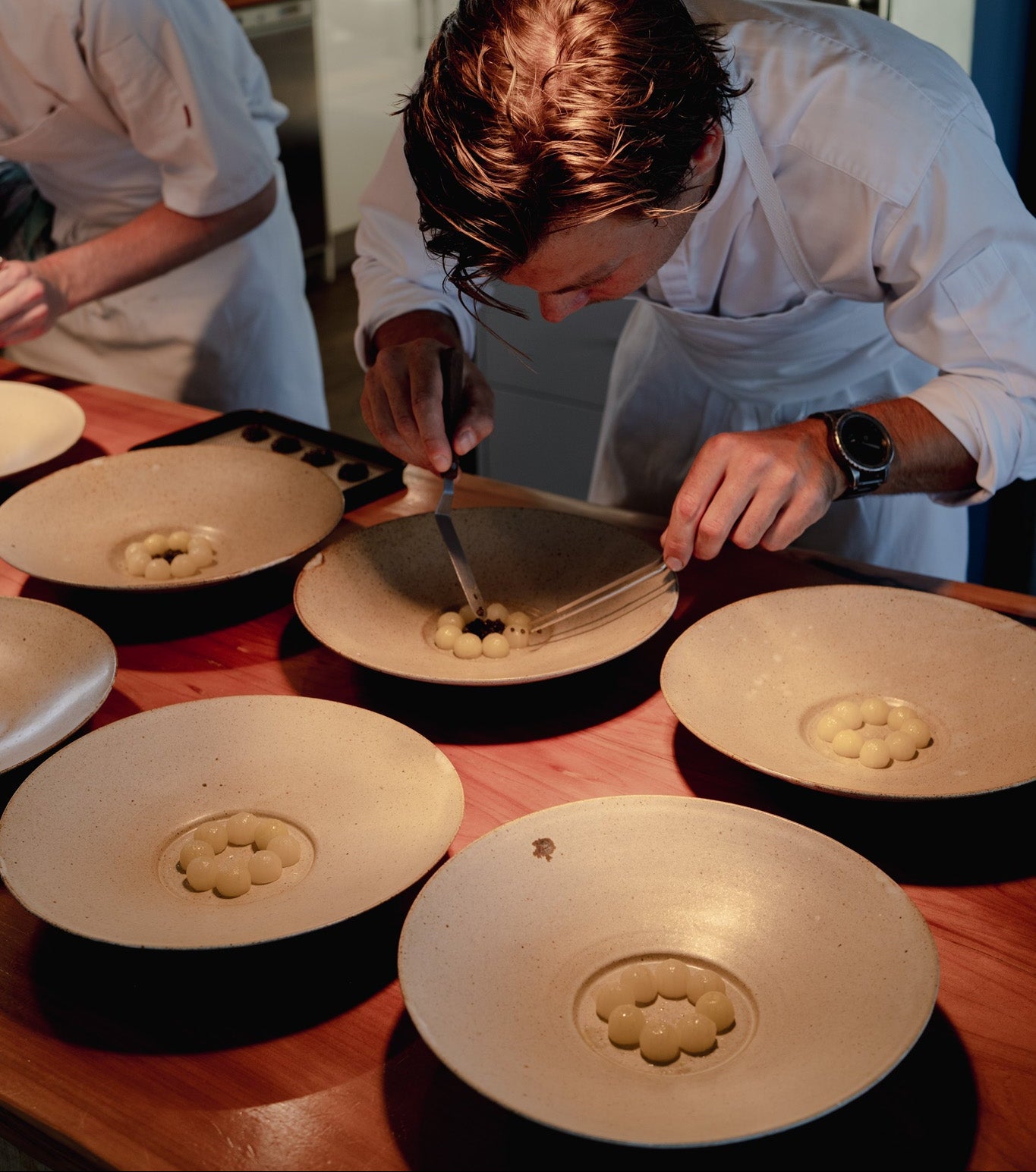 Shallow Bowl used by The Chef's Table at Blue Duck Station